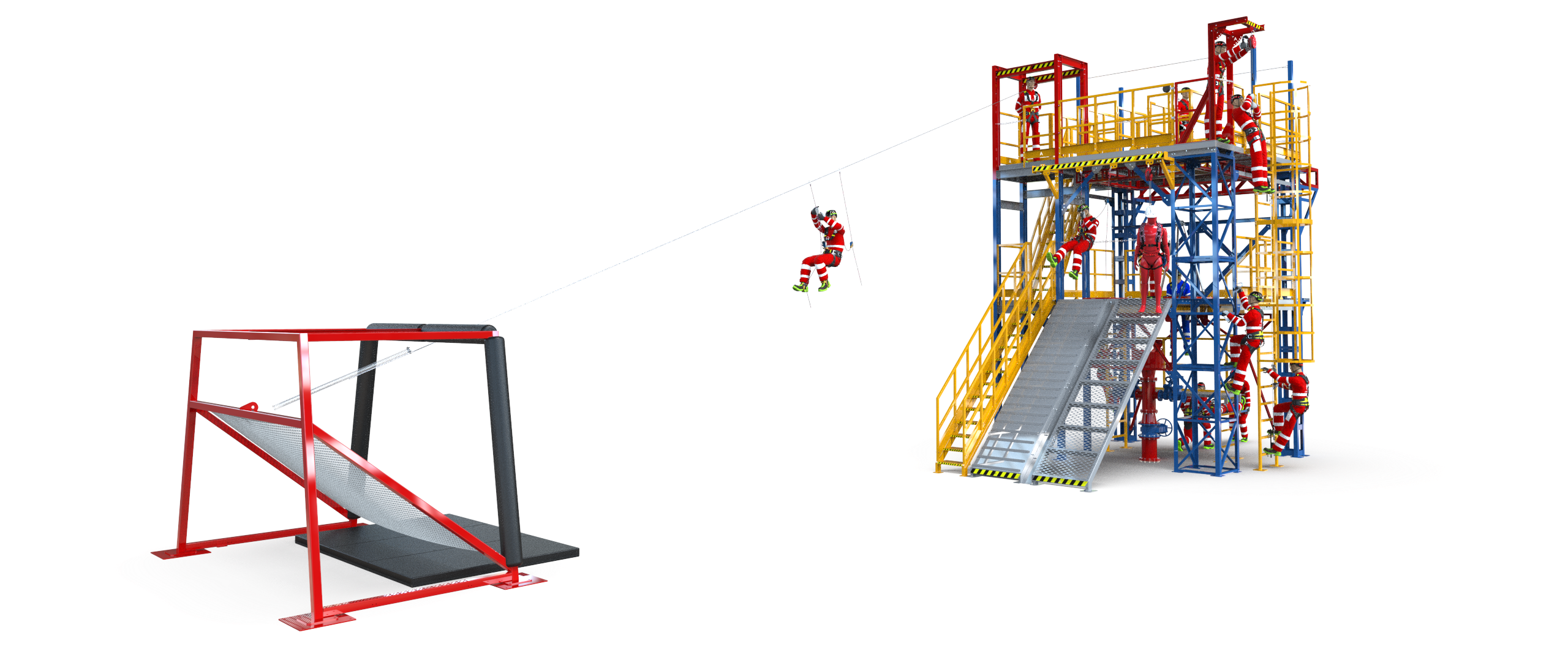 Учебно-тренировочный полигон (комплекс)  Альпинист-23-0-01.