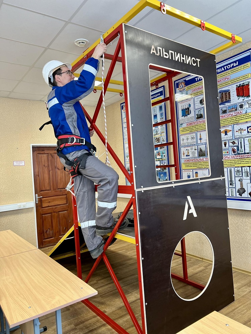 г. Владимир. Тренажерный комплекс "АЛЬПИНИСТ" установлен в учебном центре «Владимирский «Энергетик»